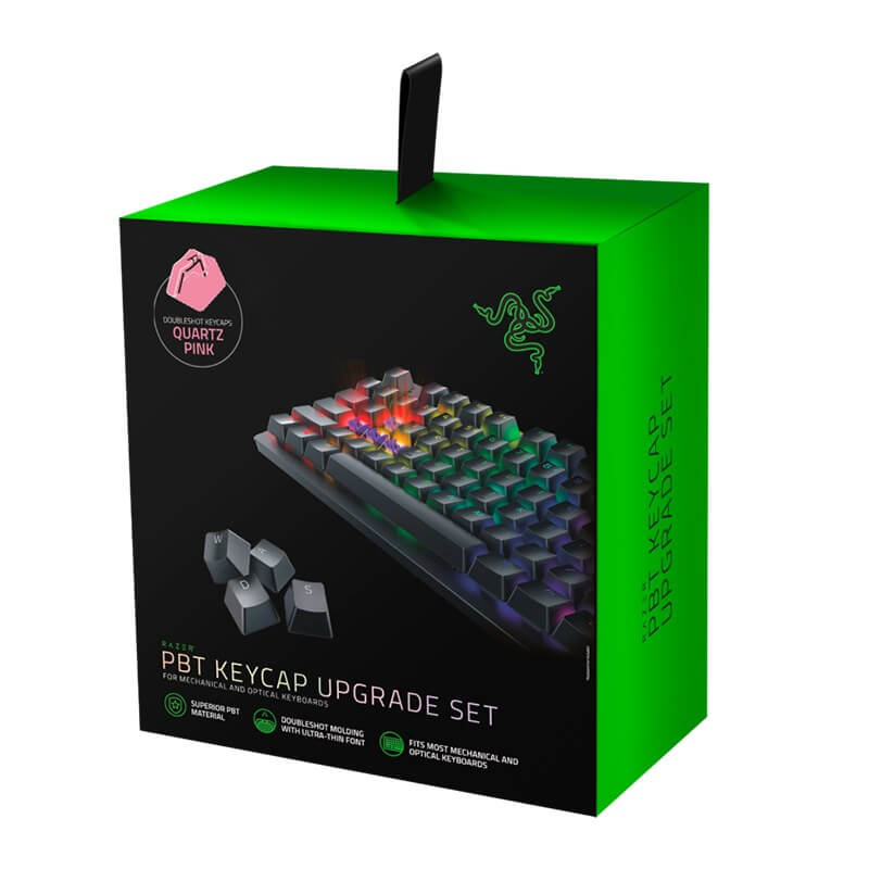 Razer PBT Keycap Upgrade Set - Quartz Pink